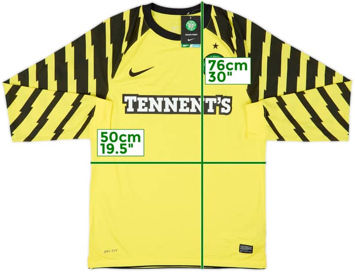 2010-11 Celtic GK Shirt (M)