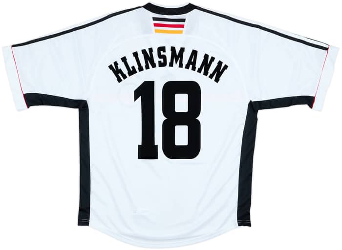 1998-00 Germany Home Shirt Klinsmann #18 (L)