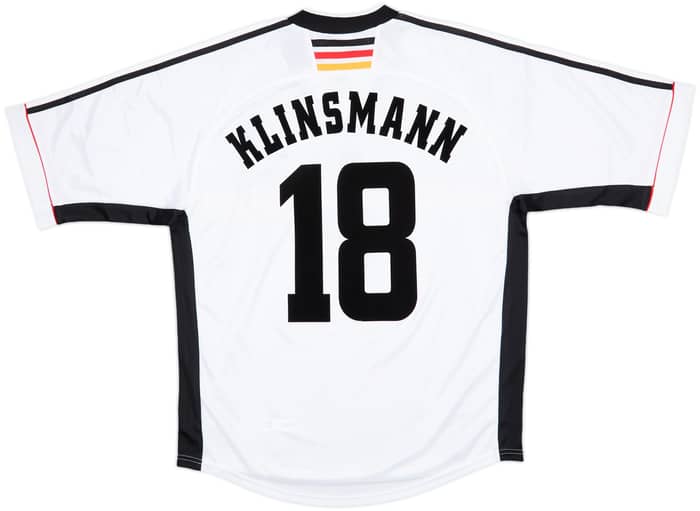 1998-00 Germany Home Shirt Klinsmann #18 (L)
