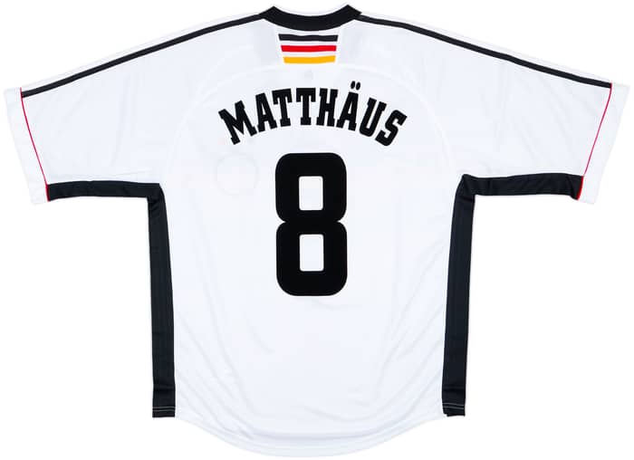1998-00 Germany Home Shirt Matthaus #8 (L)