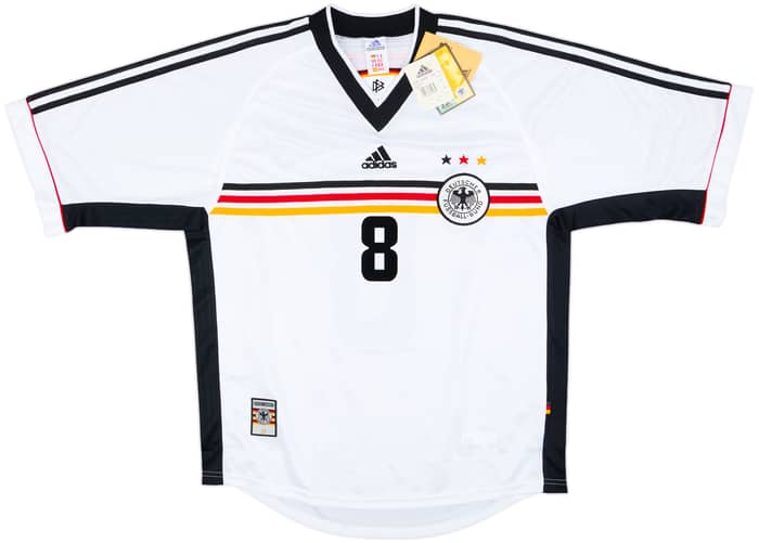 1998-00 Germany Home Shirt Matthaus #8 (L)