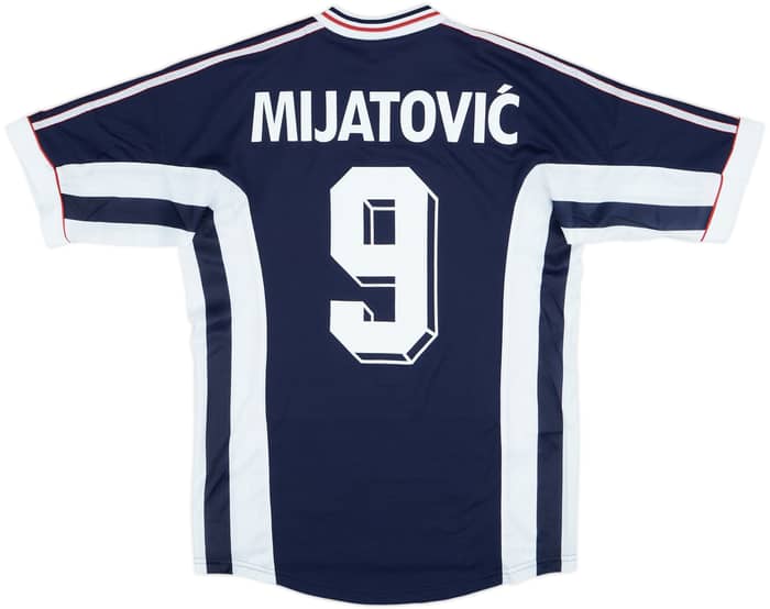 1998-99 Yugoslavia Home Shirt Mijatovic #9 (S)