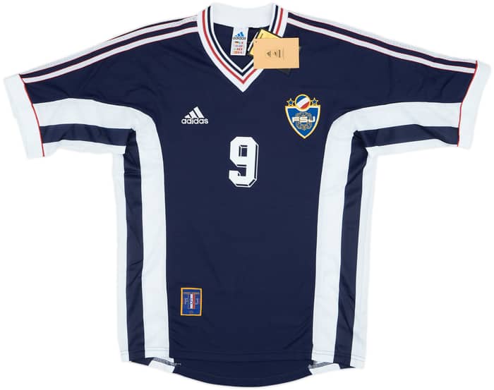 1998-99 Yugoslavia Home Shirt Mijatovic #9 (S)