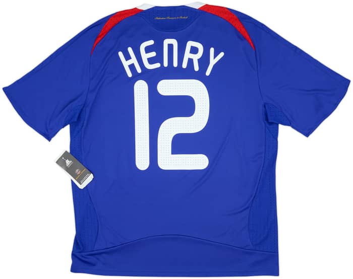 2007-08 France Home Shirt Henry #12 (M)