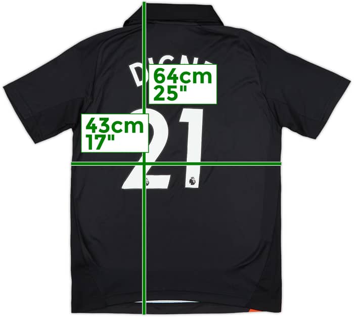 2021-22 Everton Away Shirt Digne #21 (XL.Boys)