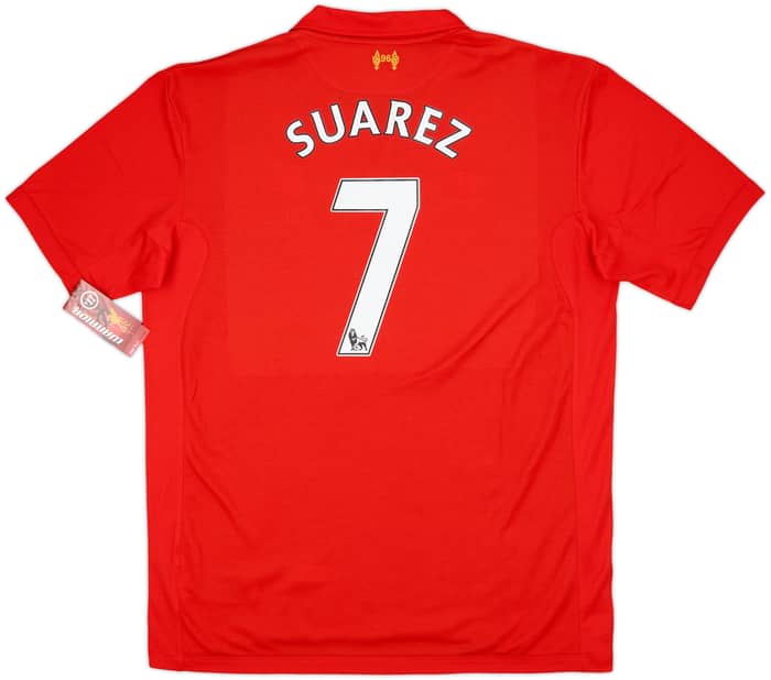 2012-13 Liverpool Home Shirt Suarez #7 (XXL)