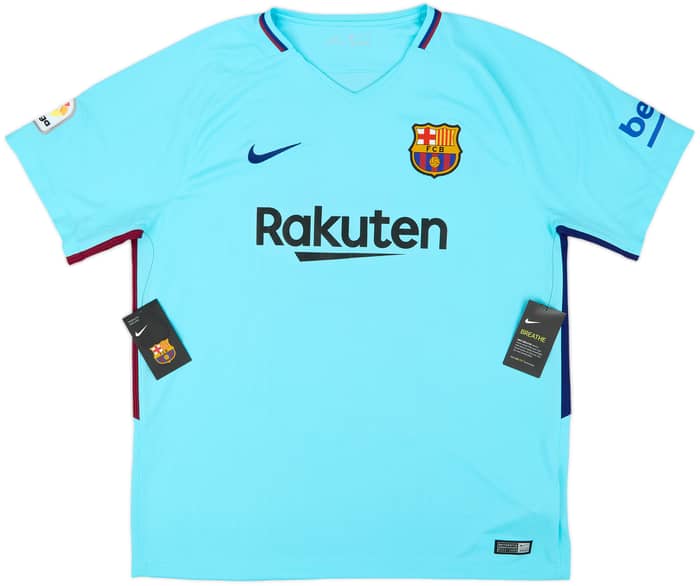 2017-18 Barcelona Away Shirt Deulofeu #16 (XL)