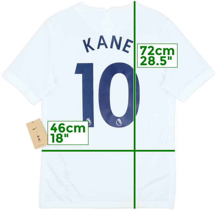 2021-22 Tottenham Home Shirt Kane #10 (S)