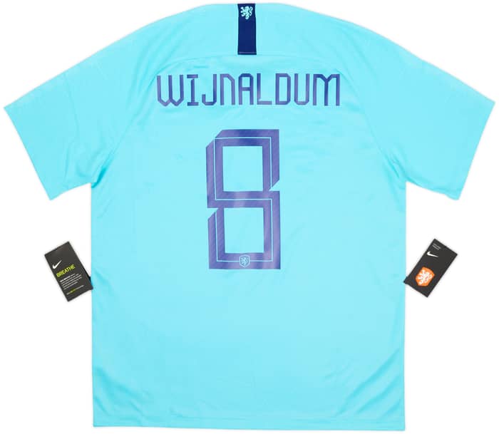 2018-19 Netherlands Away Shirt Wijnaldum #8 (L)