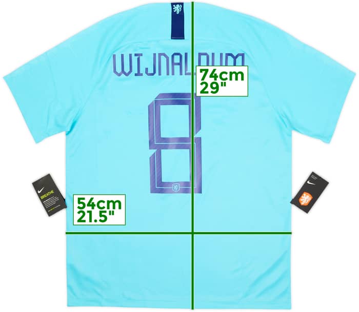 2018-19 Netherlands Away Shirt Wijnaldum #8 (L)