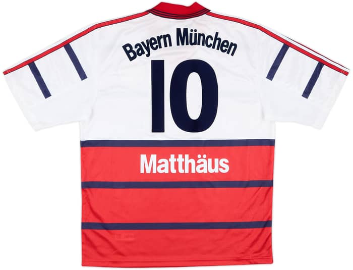 1998-00 Bayern Munich Away Shirt Matthaus #10 (M)