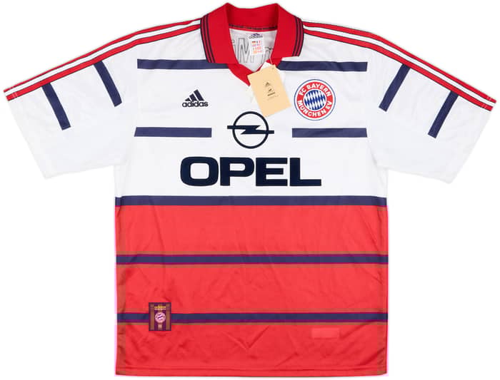 1998-00 Bayern Munich Away Shirt Matthaus #10 (M)