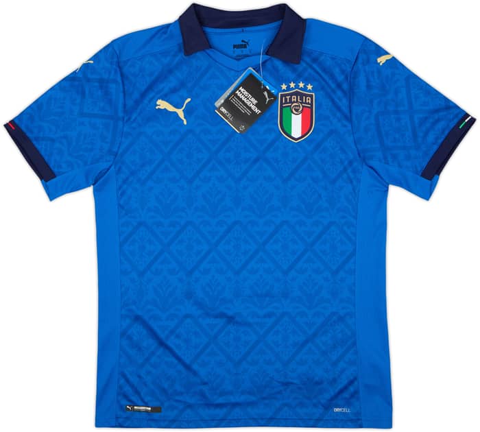 2020-21 Italy Home Shirt Chiellini #3 (S)