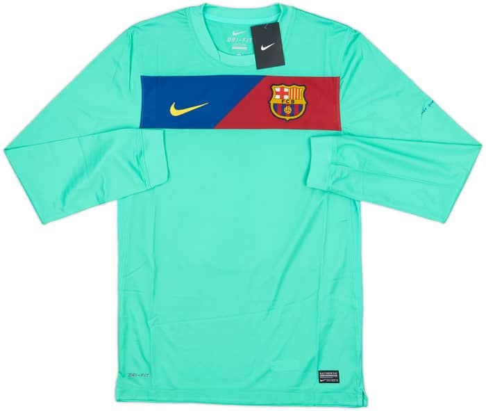 2010-11 Barcelona Player Issue Away L/S Shirt Messi #10 (S)