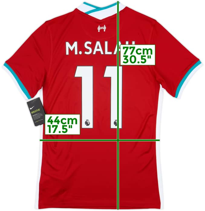 2020-21 Liverpool Home Shirt M.Salah #11 (S)
