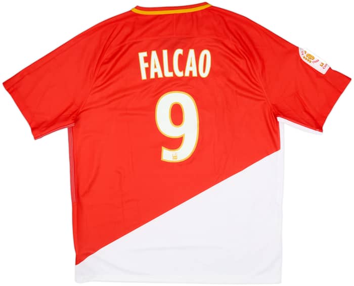 2017-18 Monaco Home Shirt Falcao #9 (XL)