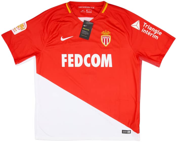 2017-18 Monaco Home Shirt Falcao #9 (XL)