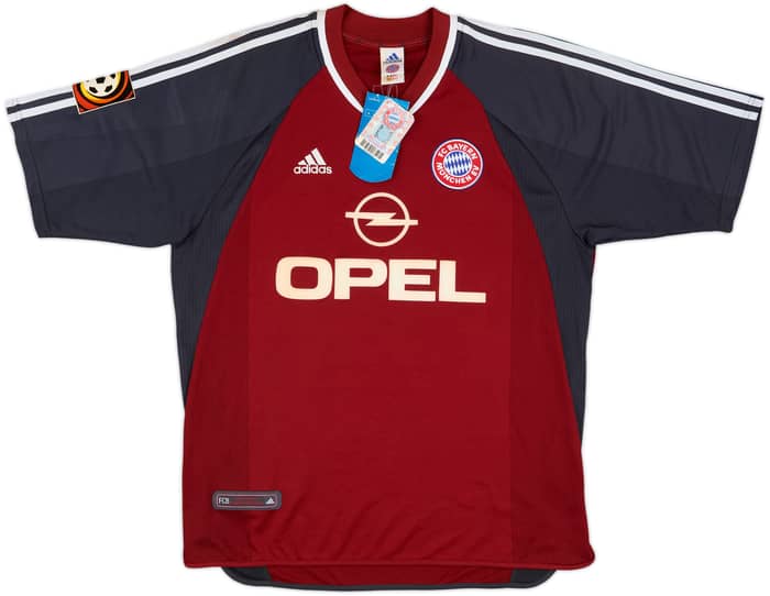 2001-02 Bayern Munich Home Shirt Elber #9 (L)
