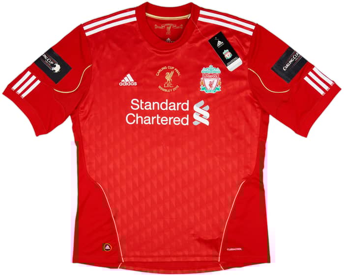 2010-12 Liverpool Home Shirt Gerrard #8 (XL)