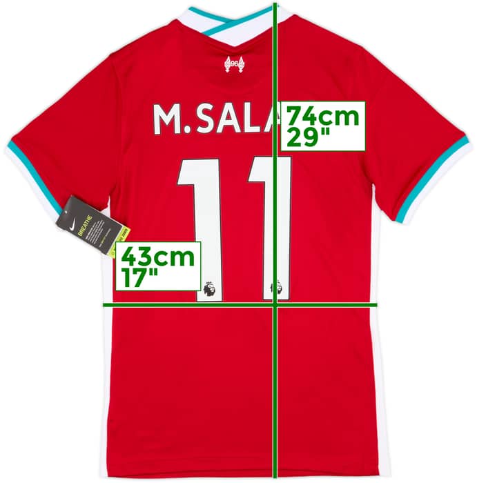 2020-21 Liverpool Home Shirt M.Salah #11 (S)