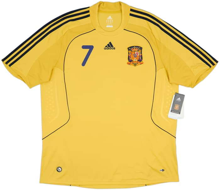 2008-10 Spain Away Shirt David Villa #7 (XXL)
