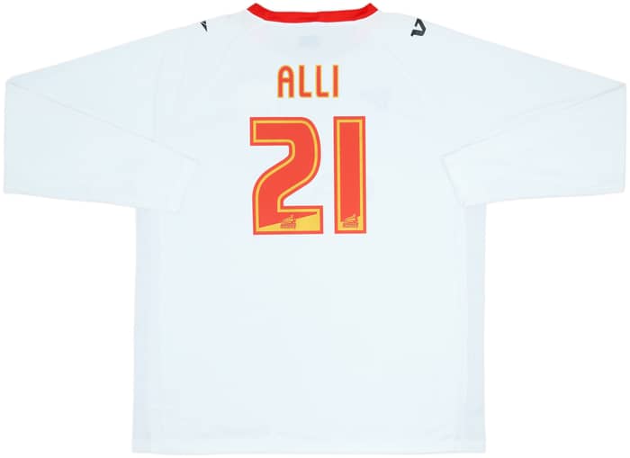 2012-13 MK Dons Home L/S Shirt Alli #21 (3XL)