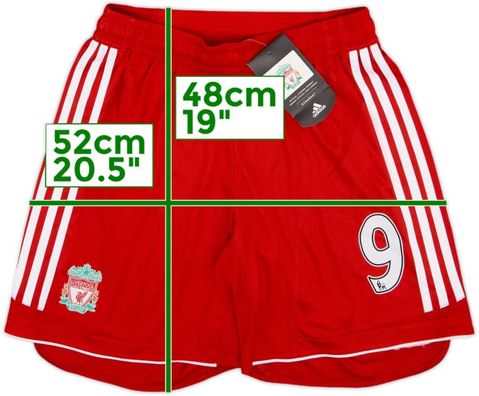 2006-08 Liverpool Home Shorts #9 (Torres) (L)