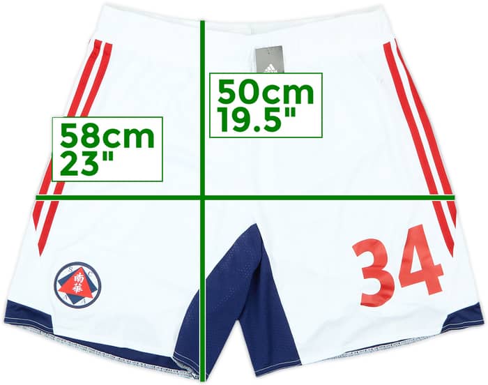 2013-14 South China Home Shorts #34 (L)