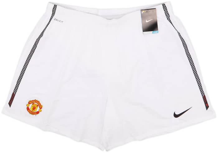 2010-11 Manchester United Home Shorts (XXL)