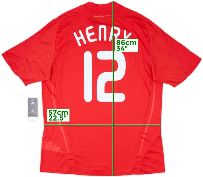 2007-08 France Away Shirt Henry #12 (XL)