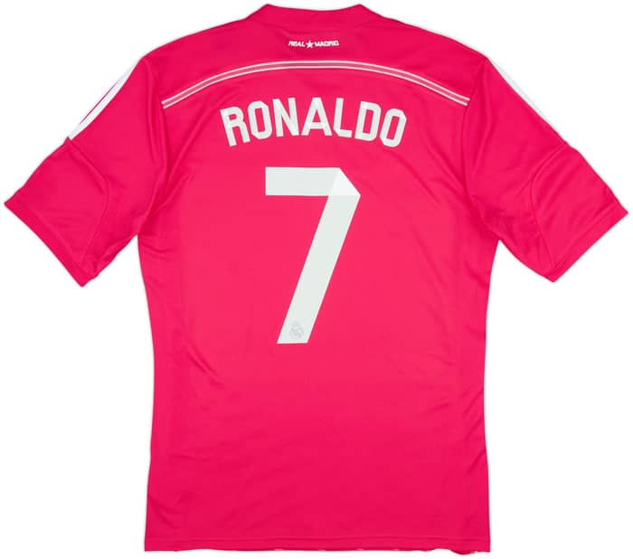 2014-15 Real Madrid Away Shirt Ronaldo #7 (L)
