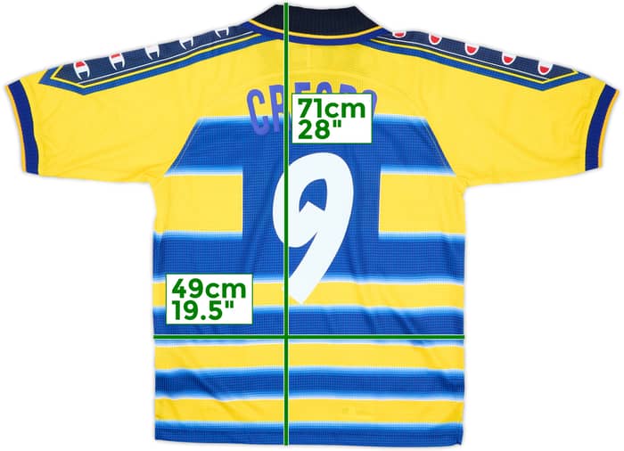 1999-00 Parma Home Shirt Crespo #9 (S)