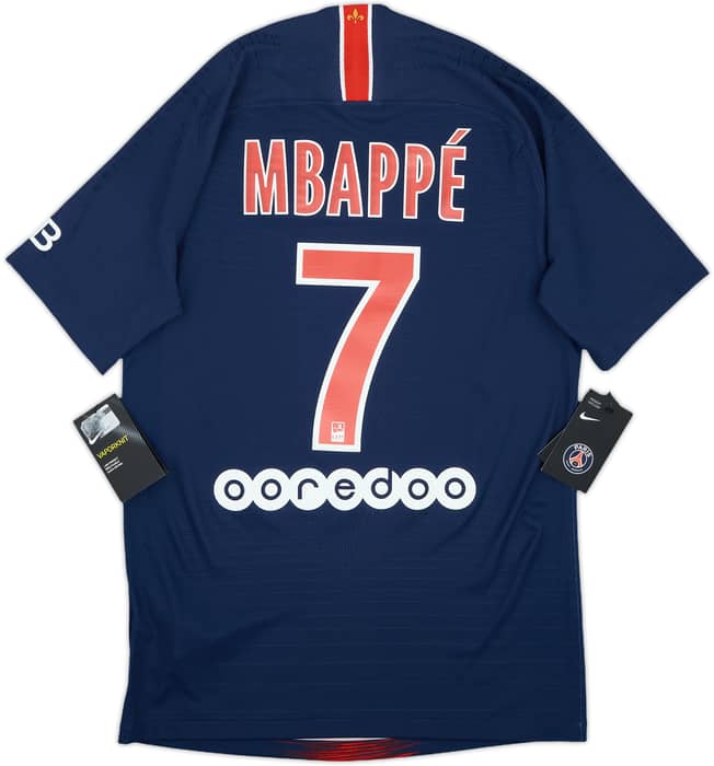 2018-19 Paris Saint-Germain Authentic Home Shirt Mbappe #7 (S)