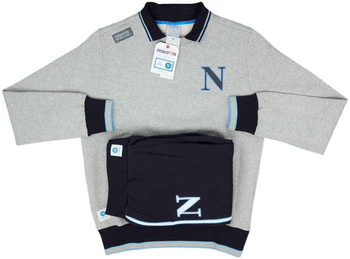 2010-11 Napoli Macron Tracksuit (M)