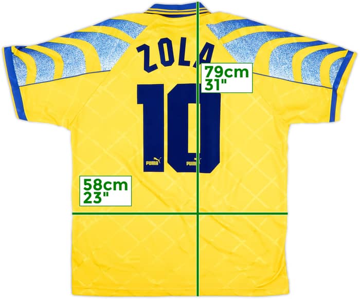 1995-96 Parma Third Shirt Zola #10 (XL)