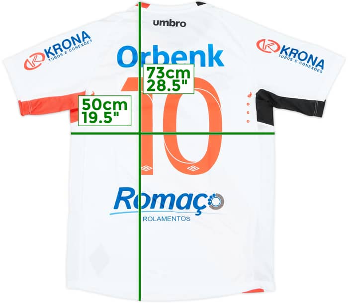 2015 Joinville Esporte Clube Away Shirt #10 (S)