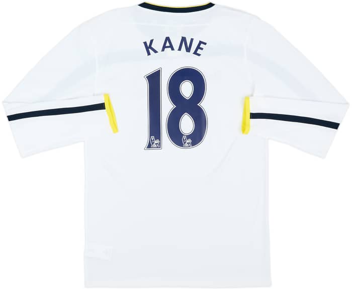 2014-15 Tottenham Home L/S Shirt Kane #18 (L)