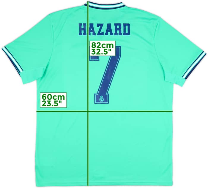 2019-20 Real Madrid Third Shirt Hazard #7 (XL)
