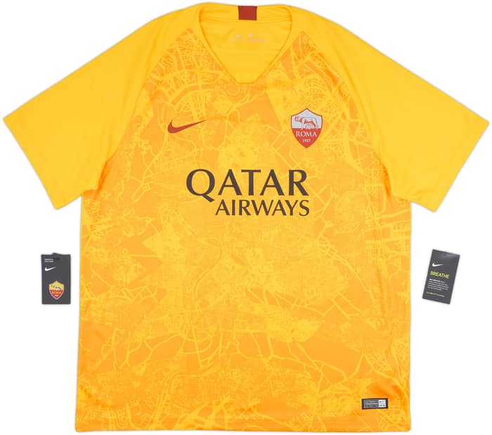 2018-19 Roma Third Shirt Kluivert #34 (XL)