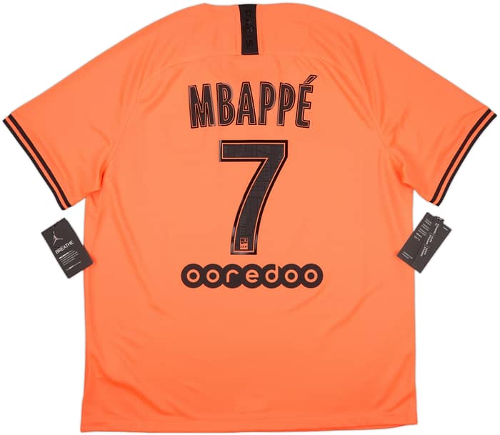 2019-20 Paris Saint-Germain Away Shirt Mbappe #7 (XL)