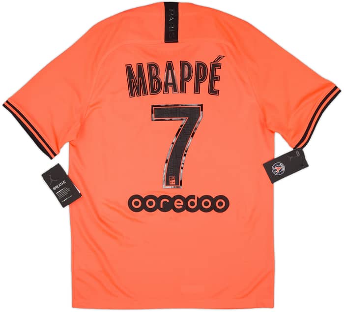 2019-20 Paris Saint-Germain Away Shirt Mbappe #7 (M)