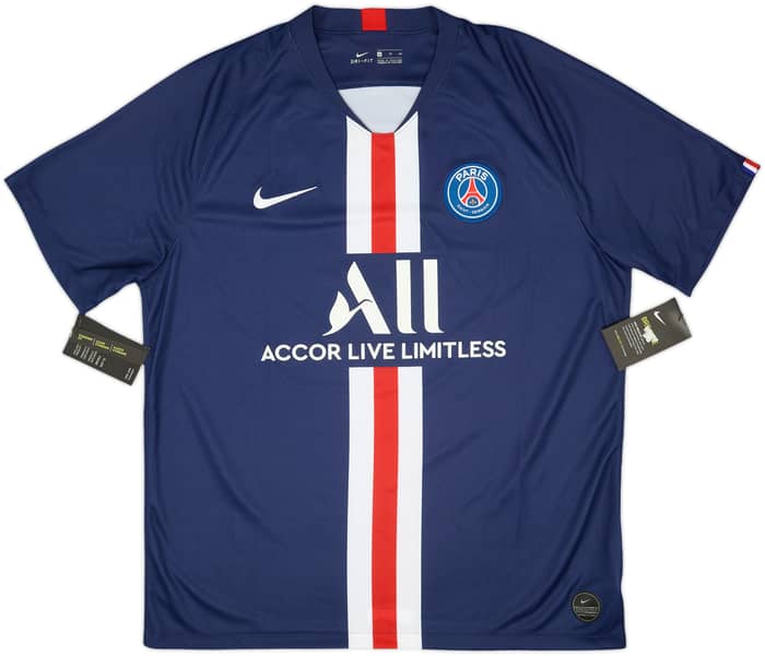 2019-20 Paris Saint-Germain Home Shirt Mbappe #7 (XL)