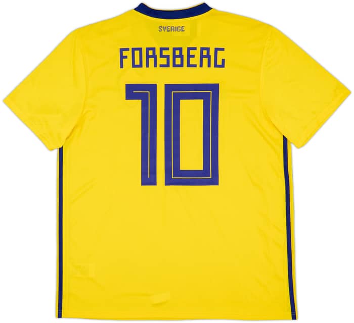 2018-20 Sweden Home Shirt Forsberg #10 (XL)