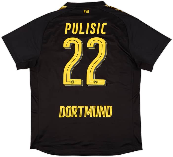 2017-18 Borussia Dortmund Away Shirt Pulisic #22 (XL)