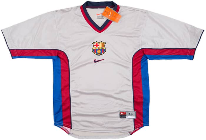 1998-01 Barcelona Away Shirt Rivaldo #11 (S)