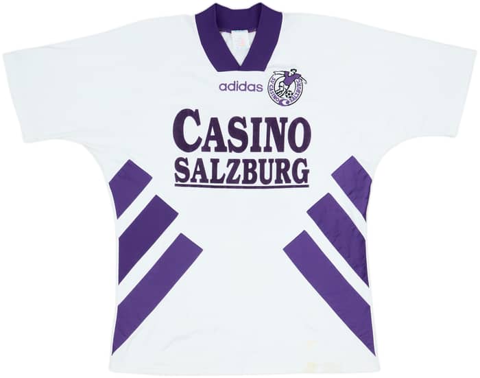 1993-94 Casino Salzburg Home Shirt Amerhauser #11 - 7/10 - (M)
