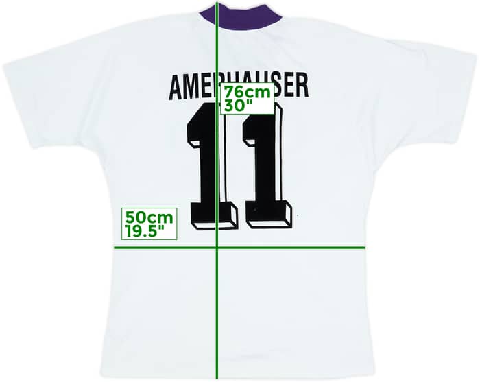 1993-94 Casino Salzburg Home Shirt Amerhauser #11 - 7/10 - (M)