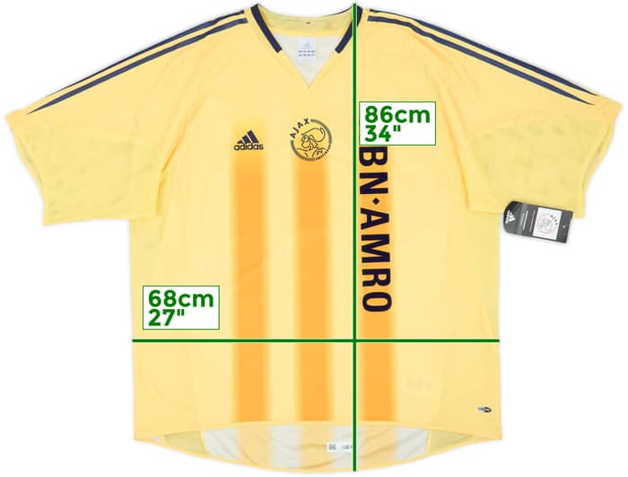 2004-05 Ajax Away Shirt (XXL)