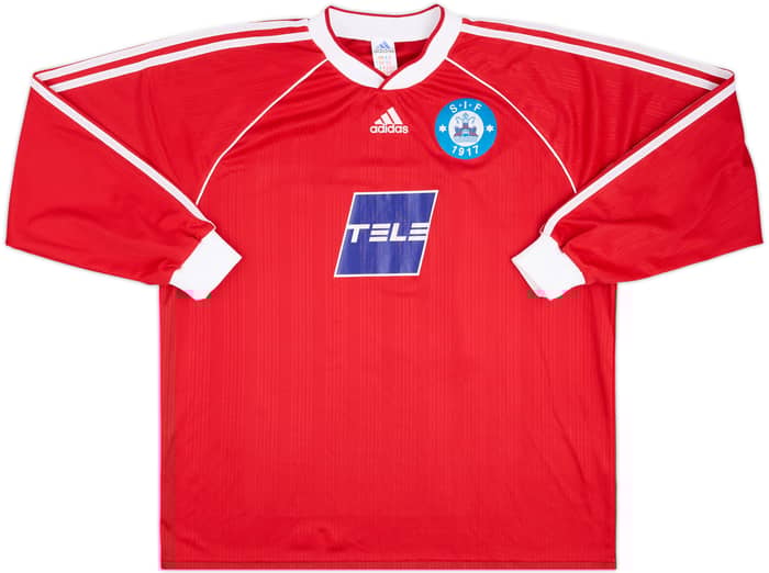 1999-00 Silkeborg Home L/S Shirt Duus #17 - 7/10 - (XL)