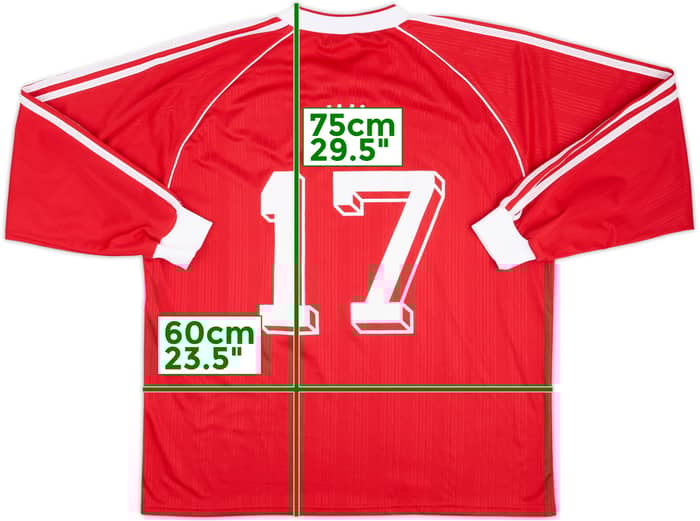 1999-00 Silkeborg Home L/S Shirt Duus #17 - 7/10 - (XL)